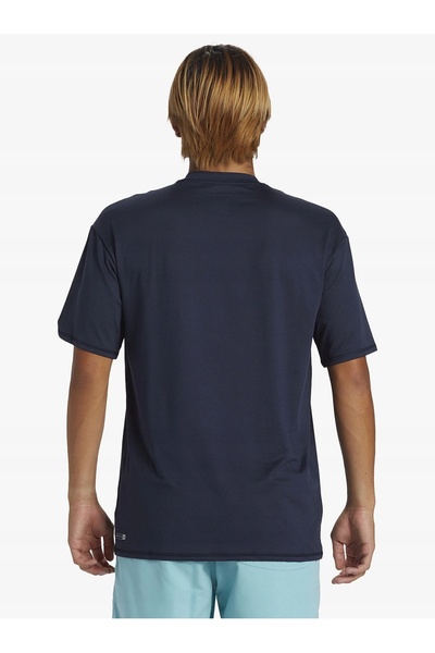 Quiksilver Tricou de înot pentru bărbați, de zi cu zi, tip Surf Tee, bleumari...