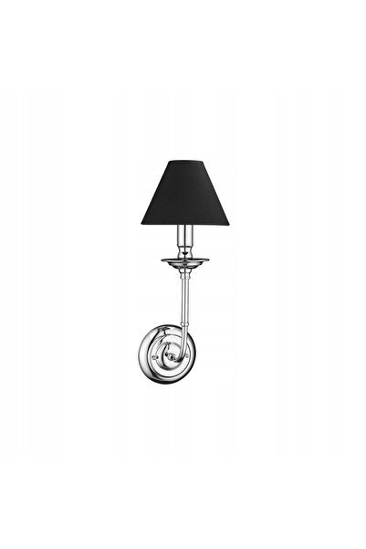NO BRAND Aplică de perete Glamour crom negru 1xE14 40W Light Prestige