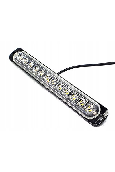 Led LAMPĂ 12 LED-uri, LUMINĂ STROBOSCOPICĂ DE AVERTIZARE, PENTRU VEHICUL DE E...