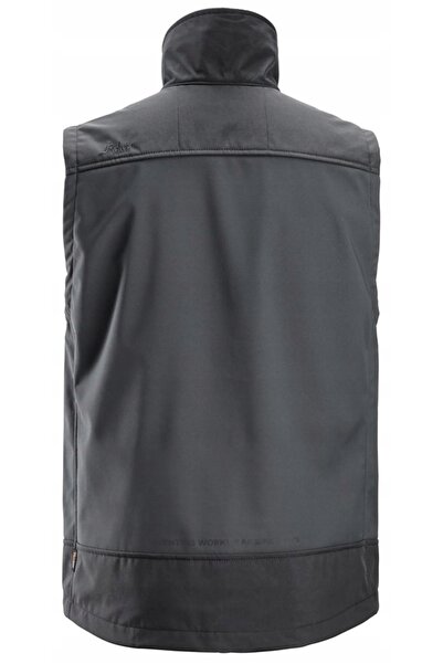 NO BRAND Snickers Vestă de lucru Softshell Stretch - Gri Oțel