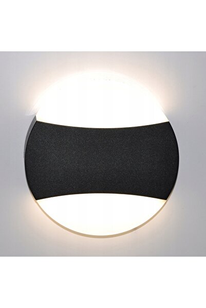 NO BRAND Aplică de perete de exterior LED, rotundă, albă, pentru grădină, Kaja