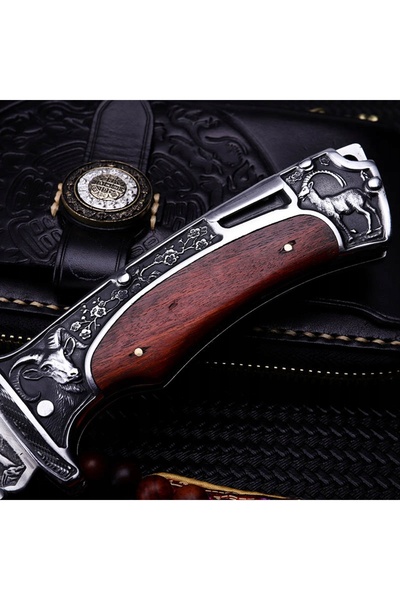NO BRAND Cuțit pliant HUNTING KANDAR Columbia calitate HQ KN8
