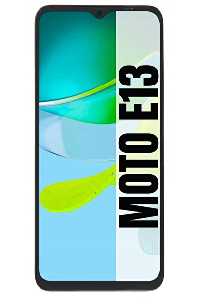 Motorola Ecran LCD ORIGINAL + Ramă pentru Moto E13