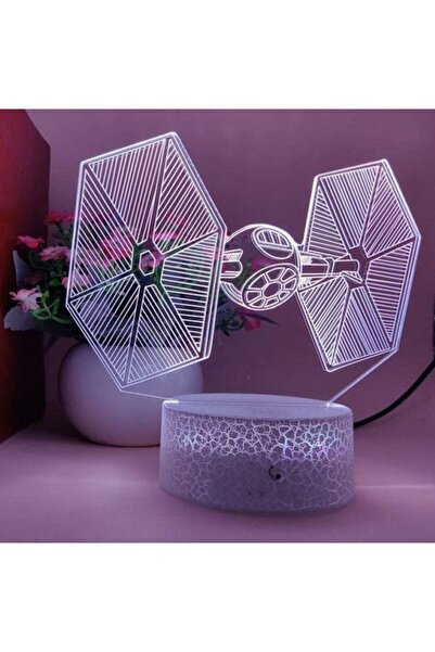 NO BRAND LAMPĂ 3D LED USB STAR WARS HUNTER LAMPĂ DE NOAPTE