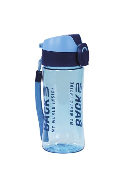 Back Up Bidon de apă de rezervă, non-toxic, TRITAN, 400ml, fără BPA, albastru...