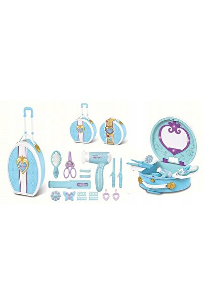 NO BRAND SET DE COAFURĂ MARE, SUPORT DE COAFURĂ CU ACCESORII, GEANTĂ TIP COTE...