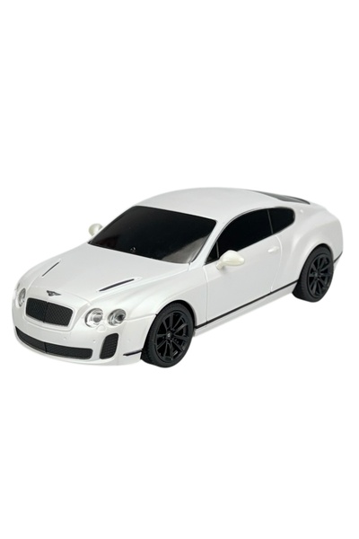NO BRAND Mașină din aliaj Bentley Continental Supersports albă 1:24 telecomandă