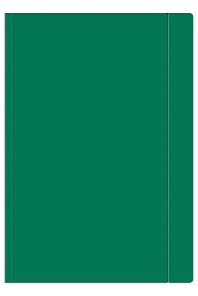 NO BRAND Dosar cu elastic A4 + Interdruk verde x20