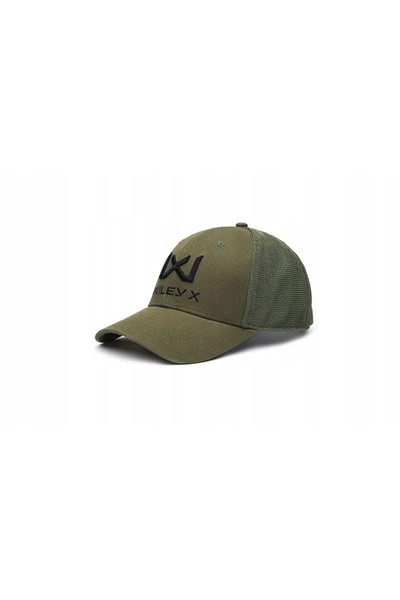 NO BRAND Șapcă cu cozoroc Wiley X Trucker Cap, verde măslin și negru