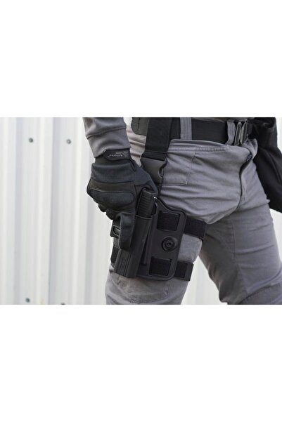 NO BRAND Mănuși smart flex tactice militare Kevlar piele de capră KeProtec No...