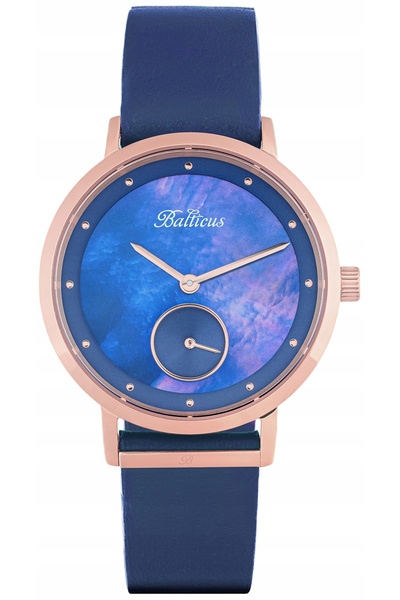NO BRAND CEAS ELEGANT POLONEZ PENTRU FEMEI BALTICUS, ROZ-AURIU, CU PERLĂ + SE...
