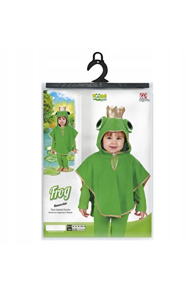 Widmann Costum broască, broască mică, poncho verde, 98, primăvară, 1-2 ani, 6...
