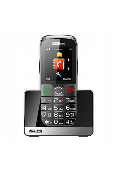 MAXCOM TELEFON PENTRU VÂRȘI PERSONE VÂRȘITE ZONDEȘT SIMPLU TASTATURĂ MARE MOBIL