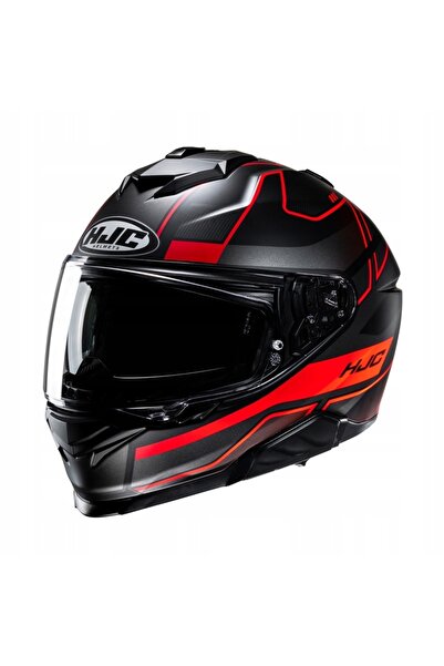 NO BRAND Cască Hjc I71 Iorix Negru/Roșu [Mărimea XL]