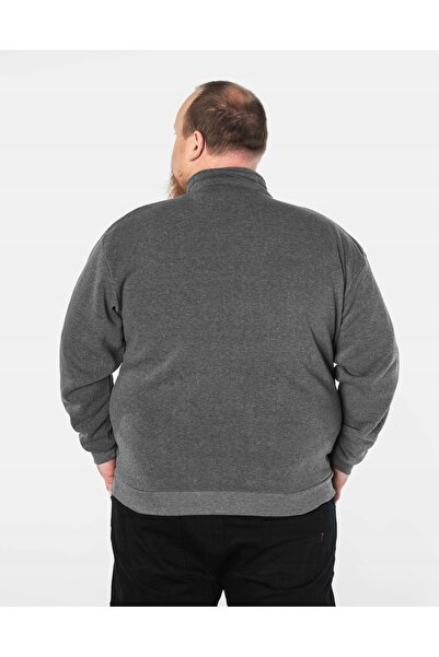 NO BRAND Cardigan călduros pentru bărbați 2502-01 r 6XL