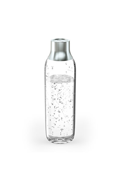 BRITA Set de două sticle de sticlă pentru apă pentru saturatorul sodaTRIO de 1l