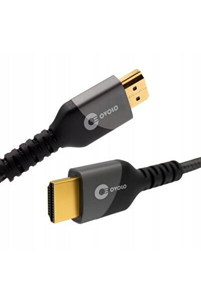 NO BRAND Cablu HDMI 2.1 Solid 8K Ultra High Speed 4K 3D, Cablu Gros, 150cm 1.5m