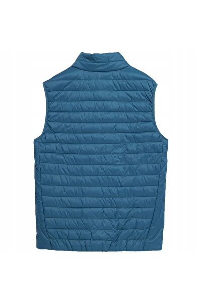 4F Vestă bărbătească din denim M062 4FAW23TVESM062 32S R. 2XL