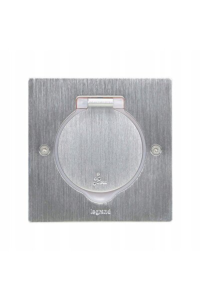 Legrand Cutie de pardoseală cu priză USB, argintie
