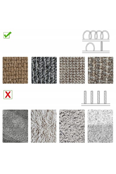 NO BRAND BANDĂ VELCRO PENTRU ASCUNDEREA CABLURILOR DIN COVOR ȘI MOCHETĂ 10 m