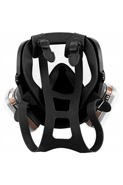NO BRAND Mască de gaze protectoare MJ-4006 +2 cartușe de carbon + 12 filtre K...
