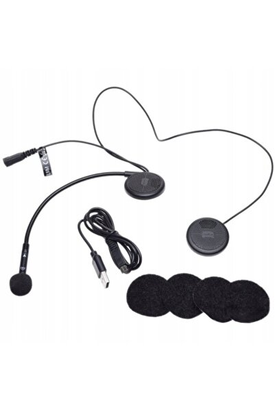 NO BRAND KIT INTERCOM CĂȘTI Bluetooth 5.0 cu cablu