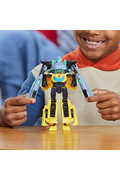 Hasbro Transformers EarthSpark Bumblebee Mo Malto 2 în 1 Set de figurine de a...