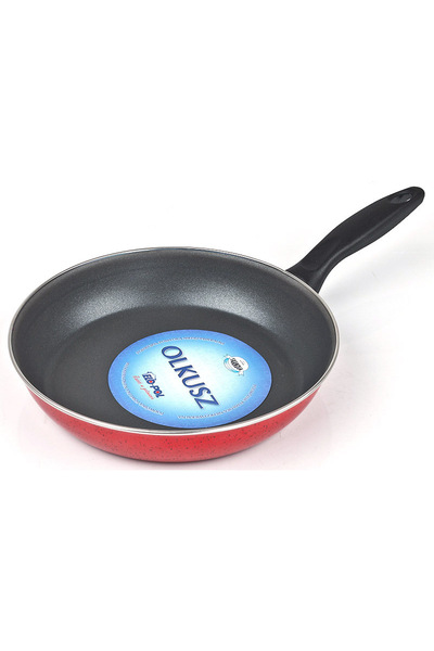 NO BRAND Tigaie emailată roșie 22cm SCANDIA 1345-22