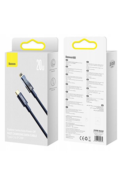 NO BRAND Cablu USB-C Seria Explorer, cablu Lightning pentru iPhone