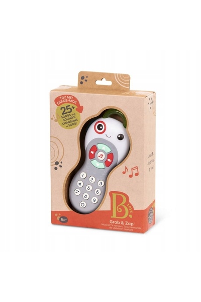 NO BRAND Telecomandă TV muzicală pentru copii, 25 de melodii, cu lumină, B.toys
