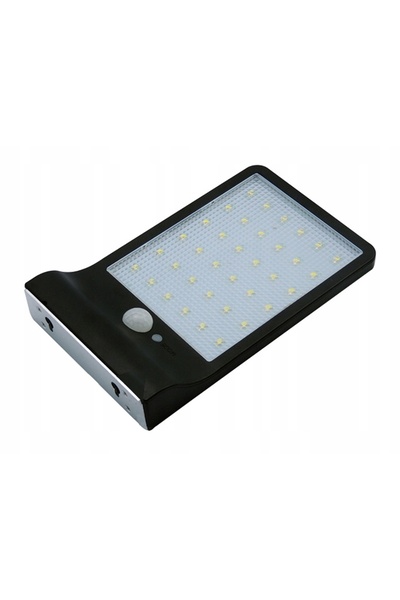 NO BRAND Lampă solară de stradă cu 36 de LED-uri și senzor de mișcare (0175)