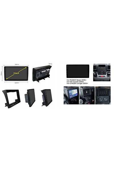 NO BRAND RADIO ANDROID PEUGEOT BOXER 2006-2015 CARPLAY WIFI USB 128GB MODEM SIM