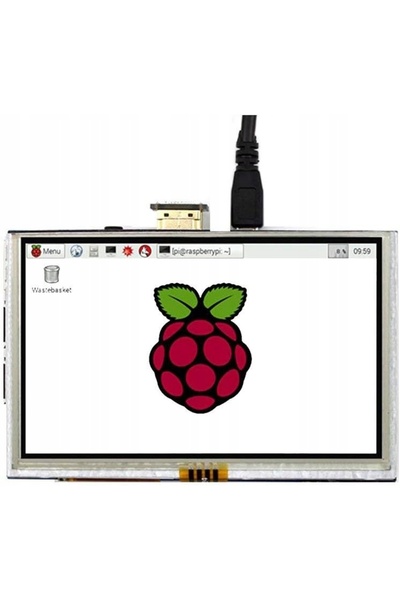 NO BRAND Ecran tactil HDMI de 5 inch pentru Raspberry Pi / Mini PC