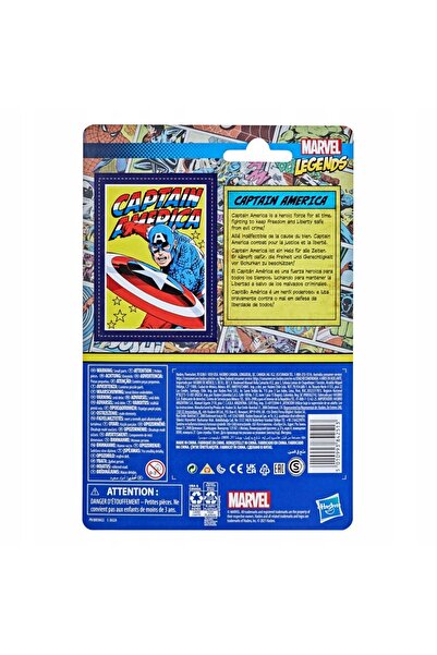 Hasbro Figurină Marvel Legends Captain America 10 cm retro