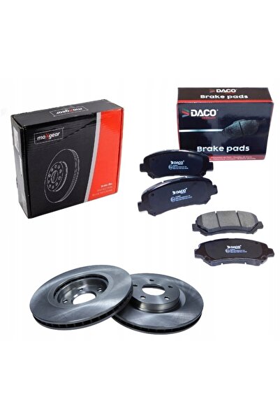 NO BRAND Plăcuțe de frână + plăcuțe de disc față maxgear Nissan JUKE I 1 F15
