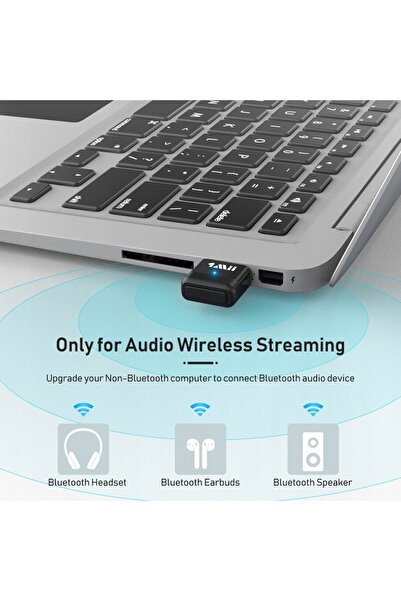 1Mii Transmițător audio Bluetooth 5.0 de înaltă performanță WIN MAC PS USB 20m