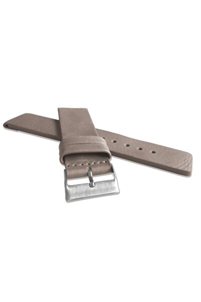 NO BRAND LAVVU Plain LSCUF22 - 22 mm - BEJ - Curea de ceas din piele
