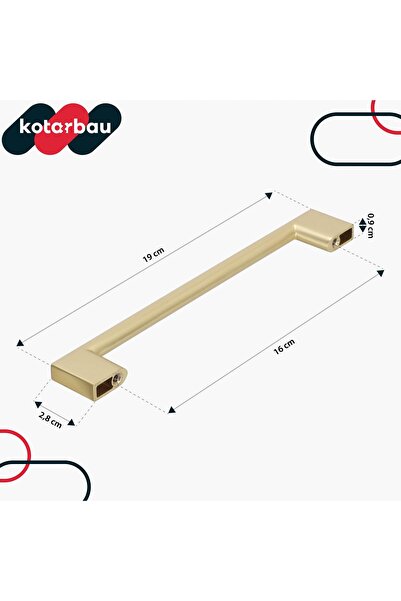 NO BRAND SET 6x MÂNERE MOBILIER AURII ANTABA 160 PENTRU DULAPURI, SERTARE, BU...