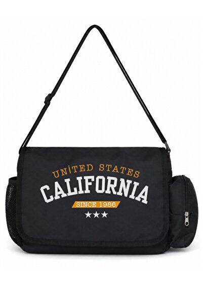 SEVBANO California Printed Unisex School, Sports, Office Multi-Purpose Messen...