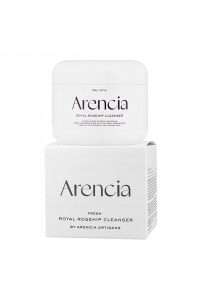 NO BRAND ARENCIA Demachiant proaspăt cu măceșe regale 120 g - Pastă de curăța...