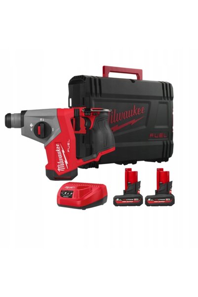 NO BRAND MILWAUKEE BURGHIU CU PERCUȚIE M12 FHAC16-602X SDS-PLUS 12V 16mm 2x 6...