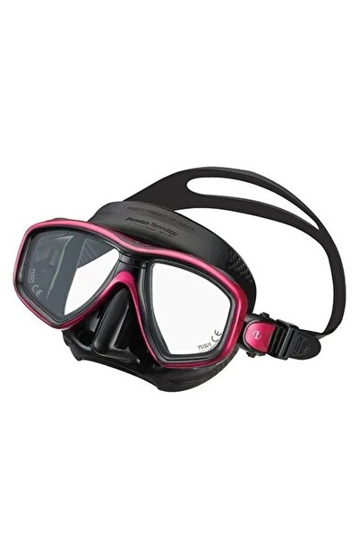 NO BRAND Masca de scufundări TUSA NURKOWA M212 QBRP FREEDOM CEOS Negru-Roz
