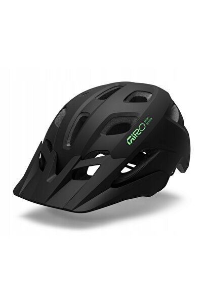 Giro Tremor Mips Copii Negru Mat/Verde Vibrant Cască pentru Copii Mărime