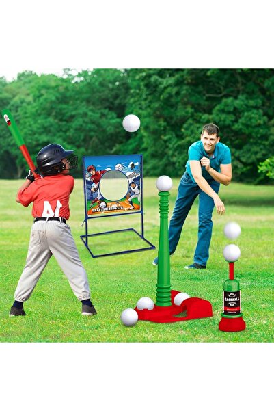 NO BRAND Set de baseball pentru copii VATOS cu înălțime reglabilă