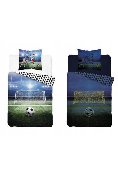 NO BRAND Lenjerie de pat DETEXPOL 2 piese 140x200 3676A Poartă de fotbal cu l...