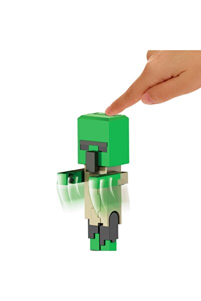 mattel Minecraft Legends Zombie GYR78 Figurină de luptă articulată