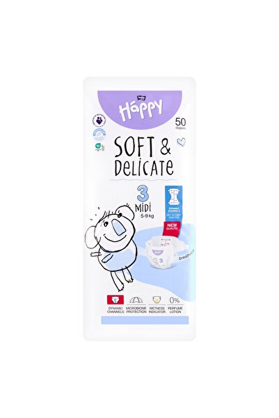 NO BRAND BELLA Baby Happy Scutece de unică folosință 3 midi (5-9 kg)