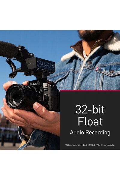 PANASONIC Adaptor microfon XLR DMW-XLR2E compatibil cu LUMIX DC-GH7