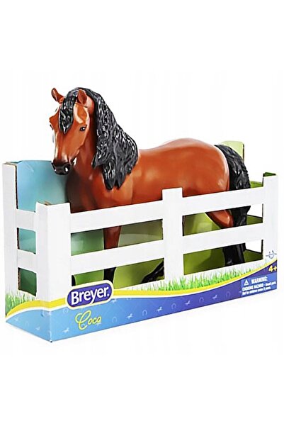NO BRAND Figurină Breyer Horse Paddock Pals CAL COCO Ponei Maro Negru 7817