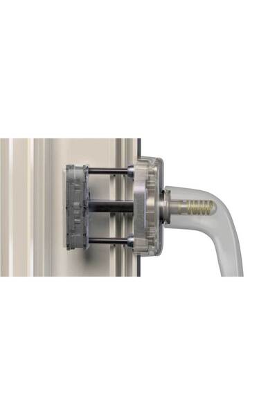 NO BRAND Mâner de fereastră ALB HOPPE SECUSTIC din aluminiu pentru ferestre ș...